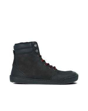 CRAVE VERMON Black | Zimní barefoot boty