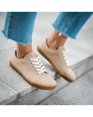 CRAVE WOODSTOCK Beige | Barefoot tenisky