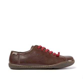 CAMPER PEU PATTY TENISKY Brown/Red laces 1