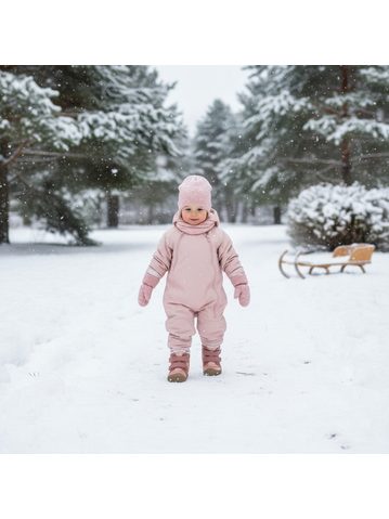 BUNDGAARD BLOOM Black | Dětské zimní zateplené barefoot boty