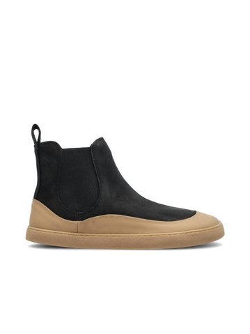 GROUNDIES SIENNA WOMEN Black Camel | Dámské barefoot chelsea boty