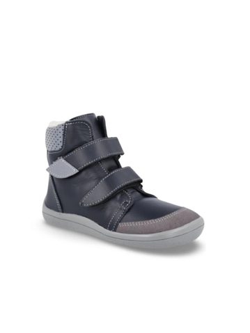 BEDA VYŠŠÍ ZIMNÍ BF 0004/W/SO/MK LUC Black/Grey | Dětské zimní zateplené barefoot boty