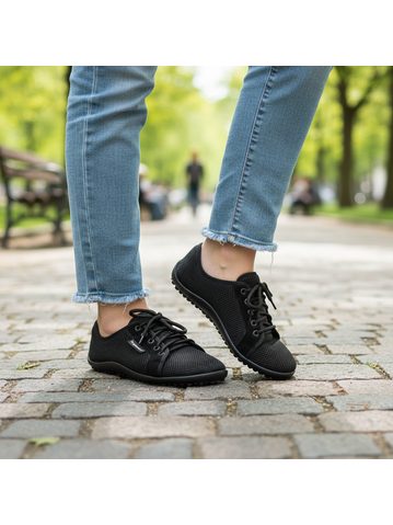 XERO SHOES SCRAMBLER TRAIL LOW WP Black / Asphalt | Barefoot outdoorové boty