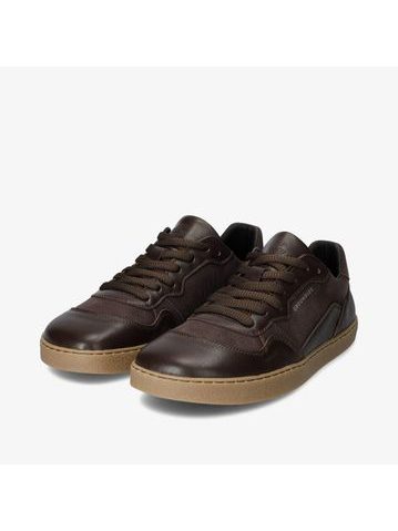 GROUNDIES Nova Special Espresso / Crocodile | Dámské barefoot tenisky