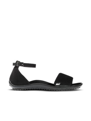 LEGUANO JARA Black | Dámské barefoot sandály