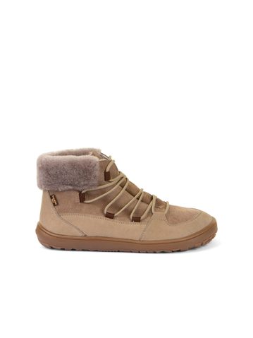 FRODDO UP FURRY W TEX Taupe | Zimní zateplené barefoot boty
