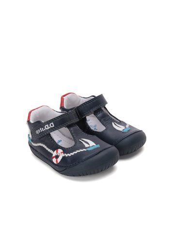 D.D.STEP H070-51434 SANDÁLY Royal Blue | Dětské barefoot sandály