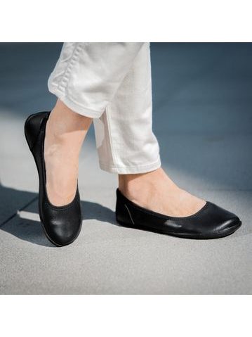 Groundies Lily 2.0 Women Black | Dámské barefoot baleríny