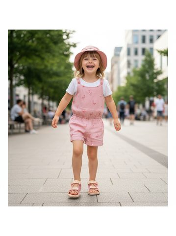 AFFENZAHN SANDAL VEGAN AIRY FLAMINGO Rose II | Dětské barefoot sandály