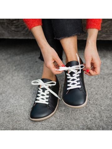 GROUNDIES BLAZE Barefoot + Black | Barefoot tenisky