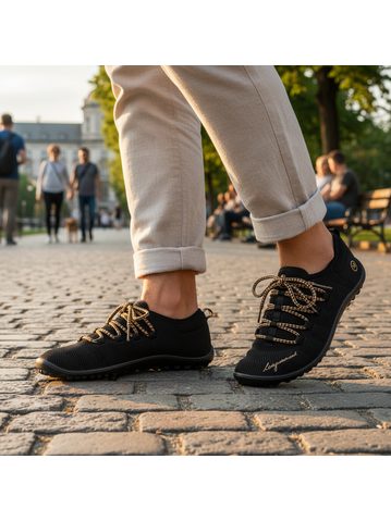 GROUNDIES GALAXY White Beige | Barefoot tenisky