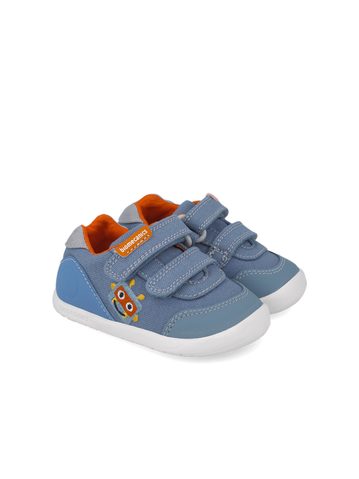 BIOMECANICS TENISKY WIDER CANVAS Beige | Dětské barefoot tenisky