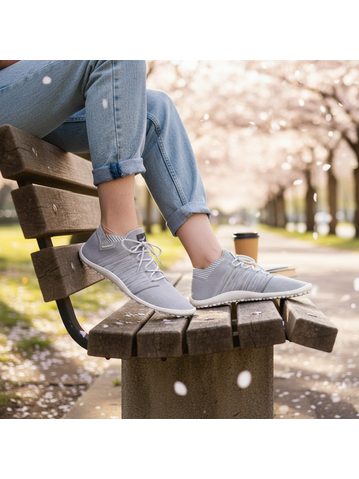 LEGUANO CHESTER Grey | Kotníkové barefoot boty