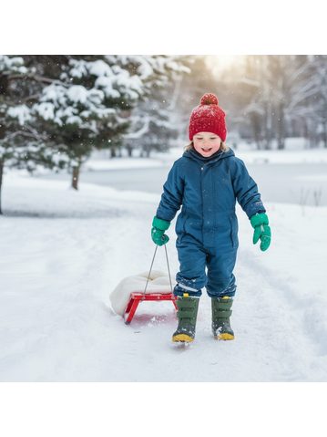 BUNDGAARD ATLAS Old Rose | Dětské barefoot holínky