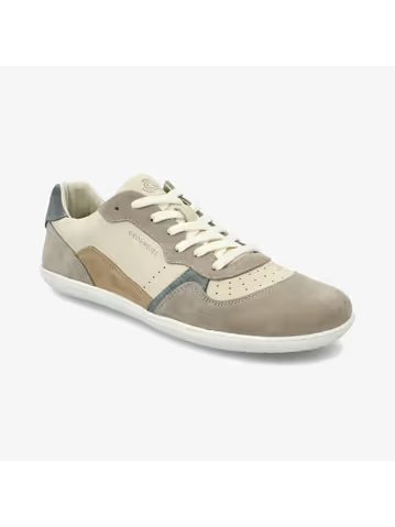 GROUNDIES NOVA GO1 WOMEN Beige Sage Green | Dámské barefoot tenisky