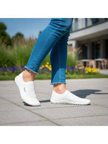 LEGUANO LADY LOOP Black | Dámské barefoot baleríny