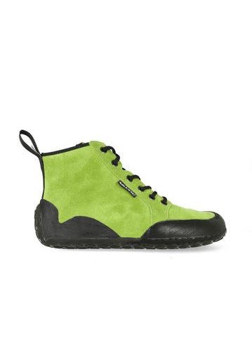 SALTIC OUTDOOR HIGH Green | Outdoorové barefoot boty