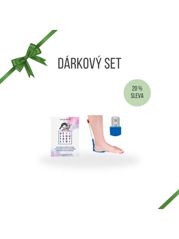 DÁRKOVÝ DĚTSKÝ SET S respektem Kniha Děti jsou taky lidi a měřidlo Plus12