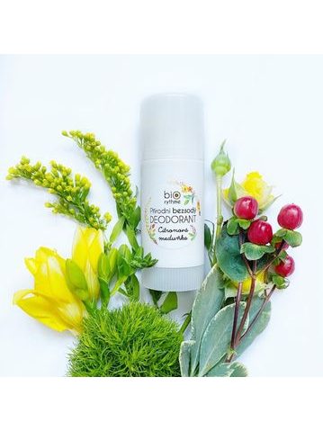 BIORYTHME 100% PŘÍRODNÍ DEODORANT Citronová meduňka (velký) 1