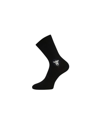 ANATOMICALLY SHAPED MERINO SOCKS BAREFOOTAN with Silver Ions BLACK