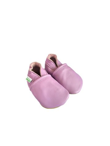 HOPI HOP BAREFOOT KOŽENÉ CAPÁČKY Lila | Dětské barefoot capáčky