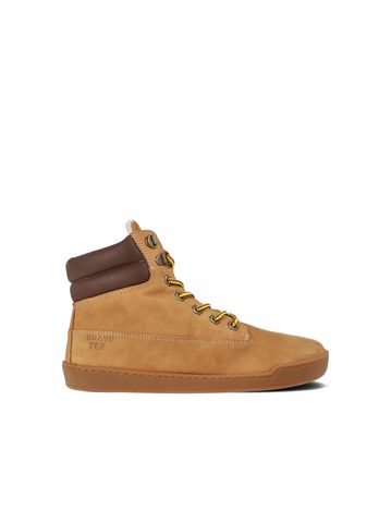 CRAVE UTAH WINTER Cognac | Zateplené zimní barefoot boty