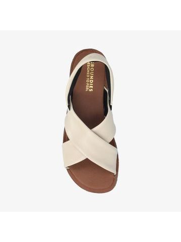 GROUNDIES VEGAN VERONA WOMEN Beige | Dámské barefoot sandály