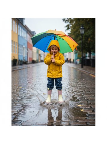 BUNDGAARD MALIK Navy Dino | Dětské zateplené barefoot holínky