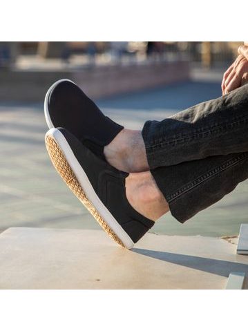 XERO SHOES DILLON CANVAS SLIP-ON Black | Sportovní barefoot tenisky