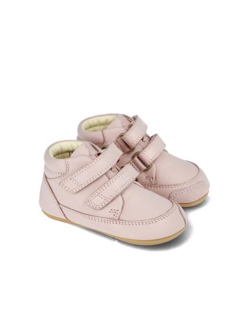BUNDGAARD PREWALKER STRAP III Old Rose | Dětské první barefoot botičky