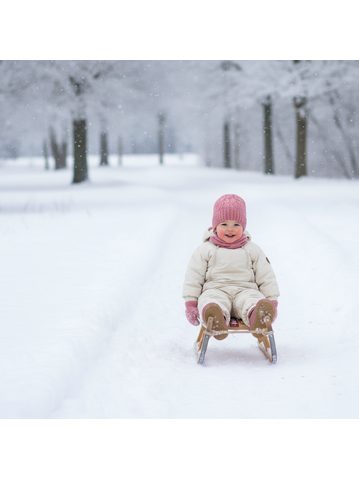 BABY BARE FEBO WINTER Midnight Black Asfaltico | Dětské zimní zateplené barefoot boty