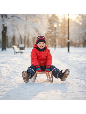 FRODDO UP TEX WINTER Dark Blue | Dětské zimní zateplené barefoot boty