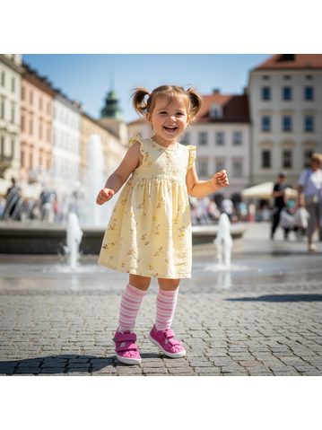 BEDA VYŠŠÍ ZIMNÍ BF 0004/W/SO/MK LUC Black/Grey | Dětské zimní zateplené barefoot boty