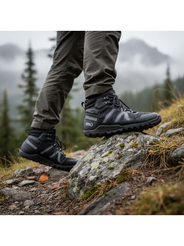 XERO SHOES XCURSION FUSION Black Titanium | Barefoot pohorky