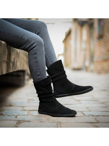 GROUNDIES CAMDEN Black | Dámské barefoot chelsea