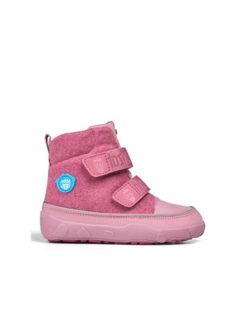 AFFENZAHN COMFY WALK WOOL MIDBOOT UNICORN Pink | Dětské zimní zateplené barefoot boty