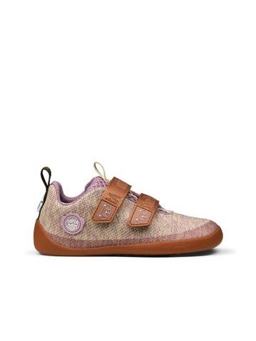 AFFENZAHN SNEAKER KNIT HAPPY CAT Light Pink | Dětské barefoot tenisky