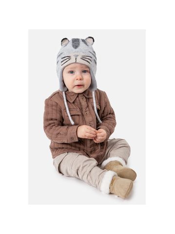 BARTS ČEPICE DAYSAM EARFLAP Heather Grey 2