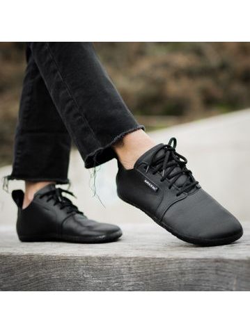 SALTIC SMART Black Nappa | Barefoot tenisky 2