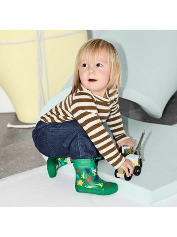 BUNDGAARD COVER RUBBER BOOT Dino | Dětské barefoot holínky