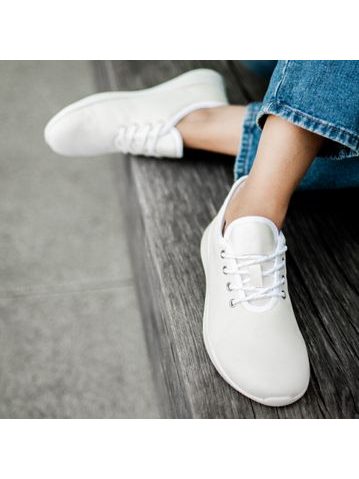 GROUNDIES BALANCE 2.0 White | Barefoot tenisky