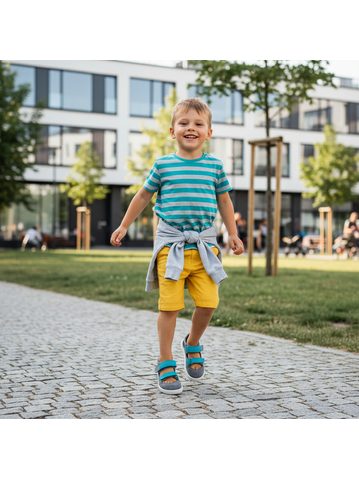 BABY BARE FEBO WINTER Midnight Black Asfaltico | Dětské zimní zateplené barefoot boty