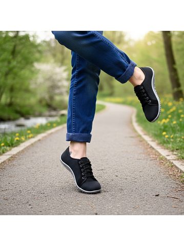 LEGUANO SPINWYN White | Barefoot sportovní tenisky