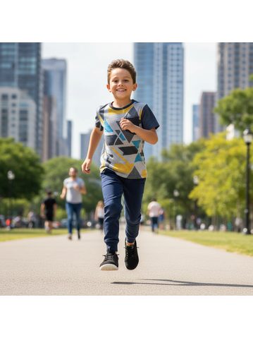 XERO SHOES DILLON Knit YOUTH Black | Dětské barefoot tenisky