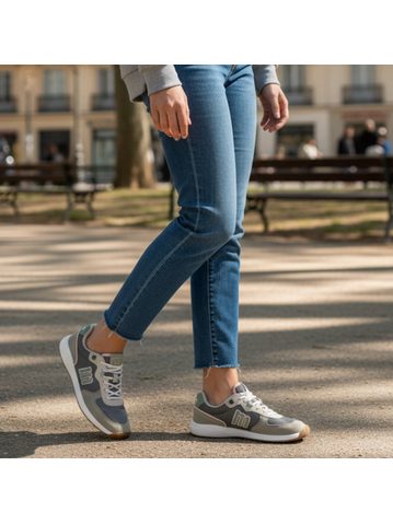 MTNG FREE APOLLO - PLITY Grey | Dámské barefoot tenisky