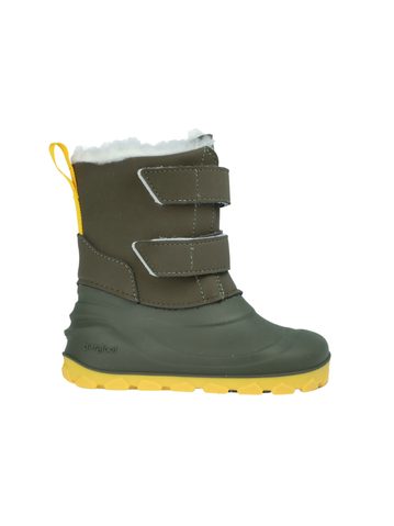 CRAVE BLIZZARD Green | Dětské zimní zateplené boty