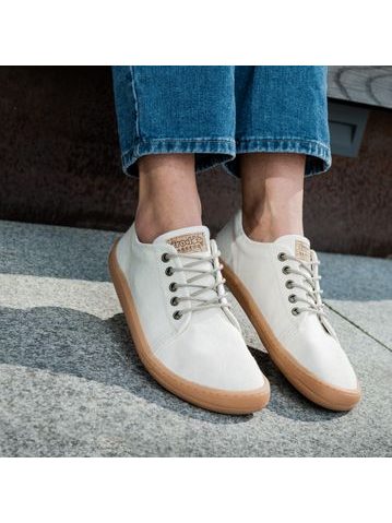 FRODDO SNEAKER VEGAN LACES II White | Barefoot tenisky