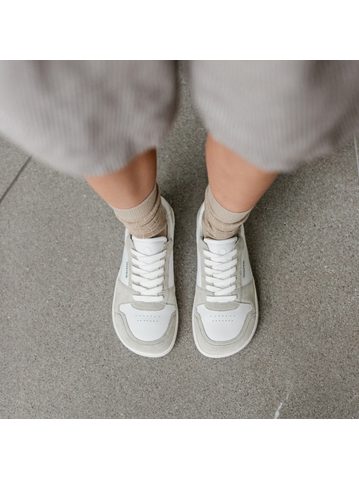 SHAPEN TENISKY RE:WIND White Leather | Barefoot tenisky