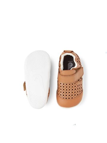 BOBUX XPLORER GO PUNCH Caramel | Dětské barefoot tenisky 2