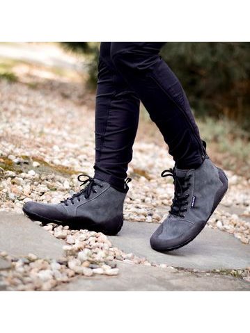 SALTIC OUTDOOR WINTER Grey | Kotníkové barefoot boty 7